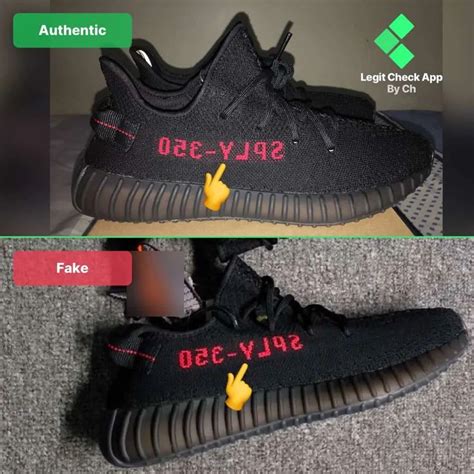 adidas yeezy black red real vs fake|how to tell if yeezys are fake.